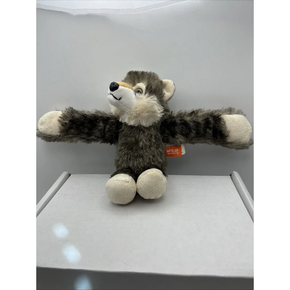 Wild Republic Slap Bracelet Wrist Huggers Wolf‎ Plush Coyote Husky Hugger 8